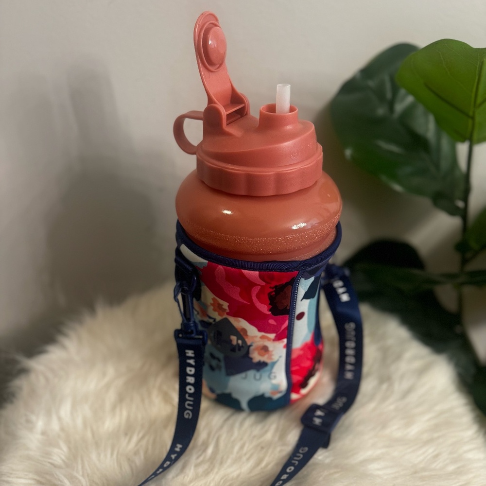 HydroJug (73 oz) water jug/bottle [with travel pouch and straw!]